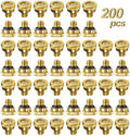 KUWAN 0.016" Orifice (0.4mm) Thread UNC 10/24 Brass Misting Nozzles 200PCS by KUWAN