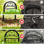 Garden Hose Holder，2Pack Freestanding Heavy Duty Hose Water Hose Reel Stand - Image 5