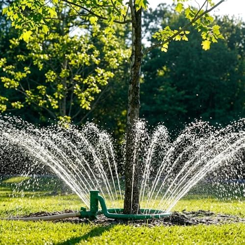 Tree Hugger Sprinkler 360° Outward Spray Tree Watering Ring 11 Inch by TreeHuggerSprinklers