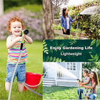 Metal Garden Hose 25 FT,Heavy Duty Garden Hose with 3/4'' Sprayer Nozzle - Leak Proof, Kink Free, Anti-rust, 5/8'' Diameter Stainless Hose, Ultra Lightweight & Durable and Easy Storage - Image 5