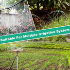 1/2 Inch Irrigation Tubing, 75 ft Polyethylene Irrigation Hose, Thick, Durable, and Flexible Drip Irrigation Tubing, Safe for Fish and Plants - Image 6