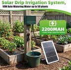 Solar Drip Irrigation System, 10W Auto Watering Kit for 50 Plants - Image 5