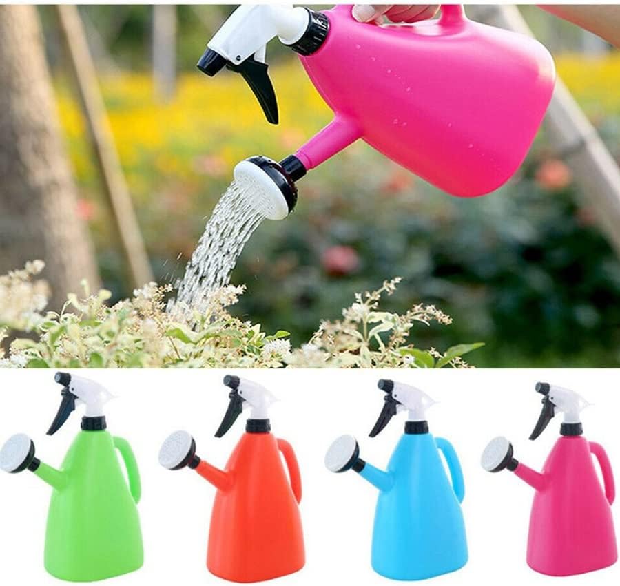 Garden Plant Pressure Spray Plastic Adjustable Watering Can Household Pot Bottle Device(E) - Image 2