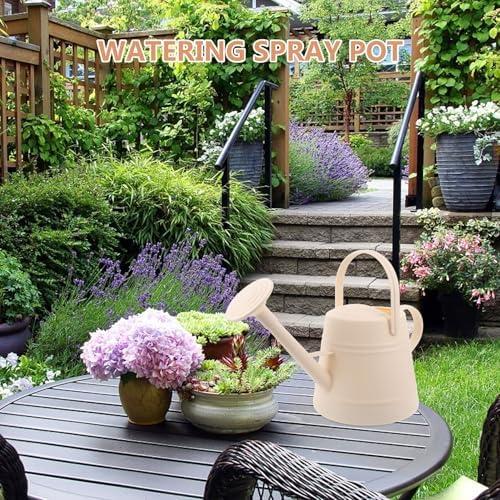 8l Leakproof Watering Can with Long Spout and Shower Head for Indoor Outdoor Gardening – Plastic Flower Care Water Sprayer for House Plants and Garden Use - Image 5