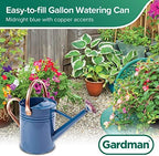 Gardman R34896 1 Gallon Watering Can, Midnight Blue - Image 5