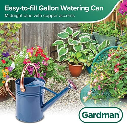 Gardman R34896 1 Gallon Watering Can, Midnight Blue - Image 5