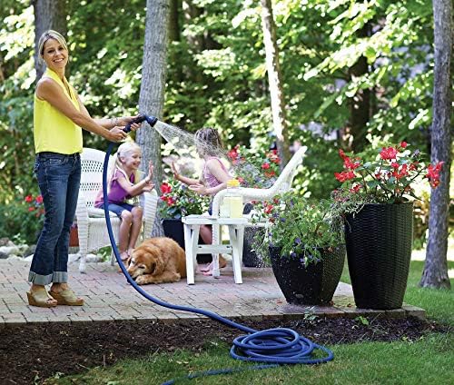 Dramm ColorStorm Premium Rubber Garden Hose – 50 ft Heavy Duty 5/8" Water Hose – Kink Resistant, Crush-Proof Nickel-Plated Couplings – Made in USA - Green - Image 5