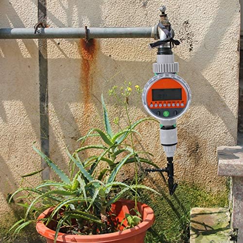Water Timer for Outdoor Garden Hose, G1-1/4 DN32 Automatic Irrigation Timer, Garden Watering Tool with Connectors for Lawn Yard Balcony Courtyard - Image 4