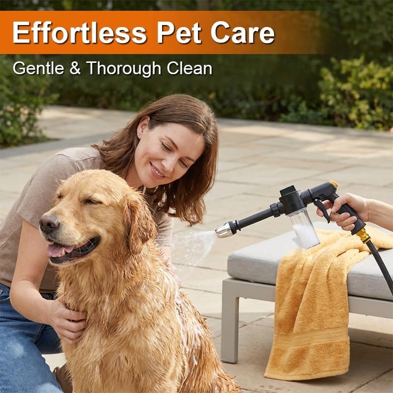 Jet Nozzle Power Washer forGarden, 2026 New Pressure Washer Wand with Jet Nozzle, Pressure Washer Nozzle for Car Washing Patio Garden Outdoor Cleaning B - Image 7