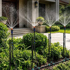 99 Ft Expandable Watering Irrigation System, Flexible Sprinkler Hose Kit for Garden, Lawn, and Plant Care - Easy Setup, Durable & Leak-Proof Design by Unknown