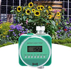 Automatic Water Timer Garden Watering Controller with 18 Programmable Timings Rain Sensor Lock Screen Function for Home Garden Balcony Irrigation System ABS Copper Alloy Material - Image 5