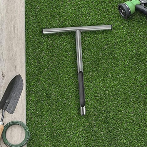 Heavy-duty Stainless Steel T-handle Soil Sampler Probe for Lawn Care - Image 4