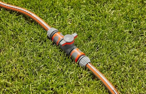 Gardena Coupling with regulating Valve: Hose Coupling for continuously regulating and shutting Off The Water Flow in The Hose Route, Range Regulation of a Sprinkler (18266-20) - Image 4