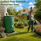 100Gallon Collapsible Rain Barrel, Water Tank, Rain Water Collection System - Image 4