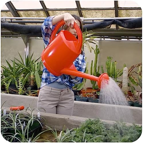 Consolidated Plastics Durable Swiss Watering Can with UV Protection, Ergonomic Handle for Indoor/Outdoor Gardening, Made in Switzerland (12 Liter, Red) - Image 2