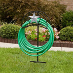 Liberty Garden Products 122-KD Galvanized Star Hose Stand, Black - Image 4