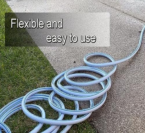 Atlantic Garden Hose 12 ft Green 5/8" Heavy Duty Water Hose Extension - Image 4