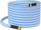 Atlantic Garden Hose 75 ft Blue 5/8" Heavy Duty Water Hose Extension by Atlantic