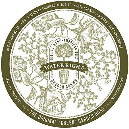 Water Right 300 Series (3/8") Coil Garden Hose, Drinking Water Safe, 50-Foot, Lead-Free Brass Fittings, Cranberry - Image 5