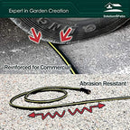 25 ft 5/8” Heavy Duty Garden Hose, Solution4Patio, Male to Female Fittings - Image 5