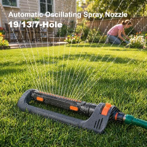 Lawn Sprinkler with Stainless Steel Filters Plastic (19 Holes) - Image 4