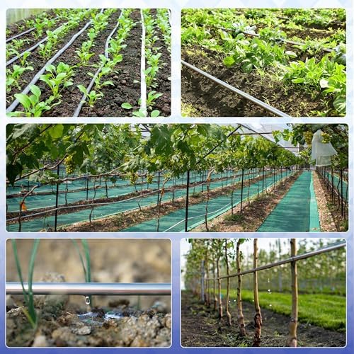1640FT 5/8" Drip Irrigation Tape - 8 Mil 0.5 GPH 6" Spacing - Image 7
