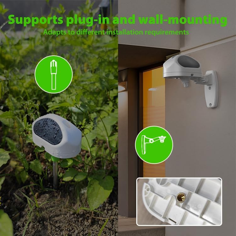 Wireless Rain Sensor Smart Rain Gauge, 45M Range IP65 Waterproof Rainfall Detector with 180°/90° Mounting for Rain Gauge Outdoor, Work with app - Image 6