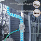 Rain Barrel Diverter, RainWater Collection System Fits for 2x3 or 3x4 Inch Downspout Diverter Colander, Tintsabo Upgrade Rain Barrel Diverter Kit with Filtration and PVC Spigot, White - Image 3