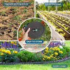 Flat Soaker Hose 50FT 2-Pack for Garden Beds - Image 5