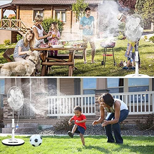 DIY Outdoor Misting Systems Nebulizer Garden Sprayer Misting Cooling System with 16.5ft Misting Line for Patio Terrace Greenhouse(Black,5m) - Image 7