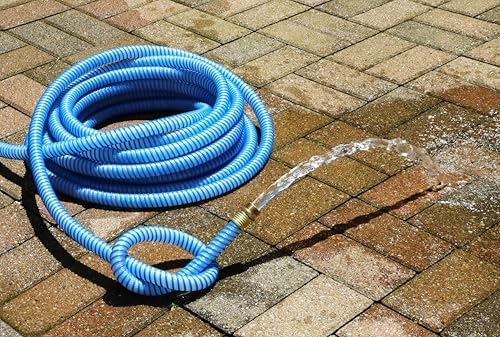Continental Kinkguard Blue Garden Hose, 5/8in Inside Diameter Male x Female Garden Hose Thread (25ft) - Image 4