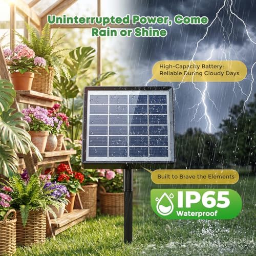 Solar Drip Irrigation System, Split Automatic Watering for Balcony - Image 5