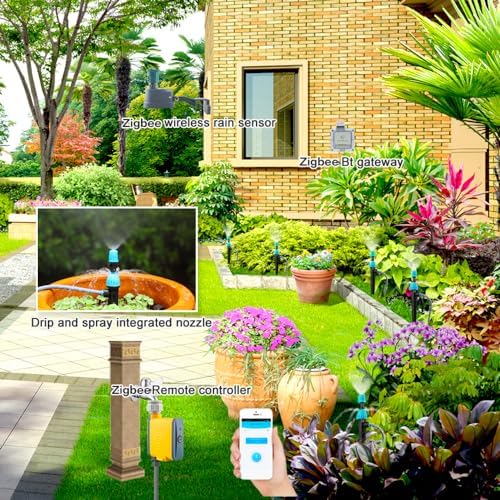 ZigBee Wireless Rain Sensor Wireless Rain Sensor Cyclic Timing Irrigation Device Irrigation Device Rain Sensor Intelligent Rain Sensor Timing Irrigation Device ZigBee Wireless Rain Sensor - Image 5