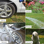 Xiaochen Heavy Duty Adjustable Garden Hose Nozzle Water Hose Nozzle Sprayer Outdoor Cleaning Tool High Pressure Nozzles Kit Foam Lance for Home Cleaning Tools - Image 4
