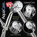 AquaCare 8-mode High Pressure Handheld Shower Head with 2-mode Power Wash - Image 6