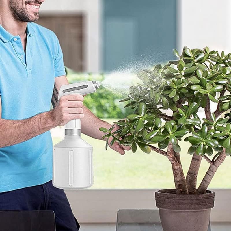 Electric Spray Bottle Automatic Rechargeable Watering Can Noise Reduction Household Plant for Garden(D) - Image 3