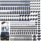 350 PCS Pneumatic Quick Connect Air Hose Fitting Kit by Ailbiuko