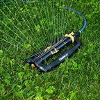 Melnor 65167AMZ XT Turbo Oscillating Sprinkler, 4,500 sq. ft., Quick Connect Bundle, 3-Way Adjustable, Black, Yellow (Pack of 12) - Image 6