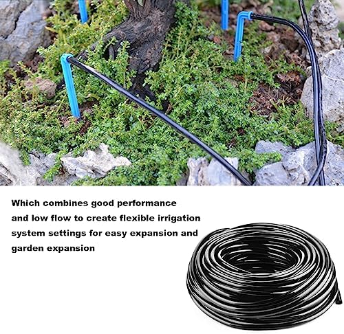 Saihisday 656 FT 1/4 Inch Drip Irrigation Tubing, Garden Watering System with 1/4" Distribution Hose, Drip Line System for Outdoor Flowers, Patios, and Lawns. Ideal for Efficient Garden Irrigation - Image 5