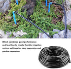 Saihisday 656 FT 1/4 Inch Drip Irrigation Tubing, Garden Watering System with 1/4" Distribution Hose, Drip Line System for Outdoor Flowers, Patios, and Lawns. Ideal for Efficient Garden Irrigation - Image 5
