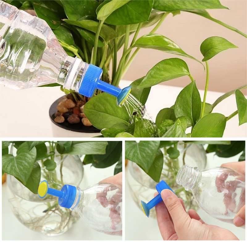 3pcs Gardening Plant Watering Attachment Spray-head Soft Drink Bottle Water Can Top Waterers Seedling Irrigation Equipment - Image 2