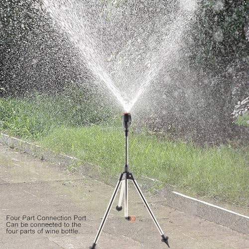 LICAEVEY Tripod Sprinkler 360 Degree Rotating Irrigation Nozzle - Image 5