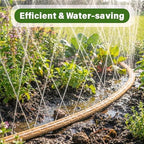 Sprinkler Hose with Holes 75 FT, Flat Sprinkler Soaker Hoses for Watering - Image 3