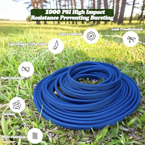 Flexible Garden Hose 50 FT,Non-Expanding Lightweight Water Hose - Image 6