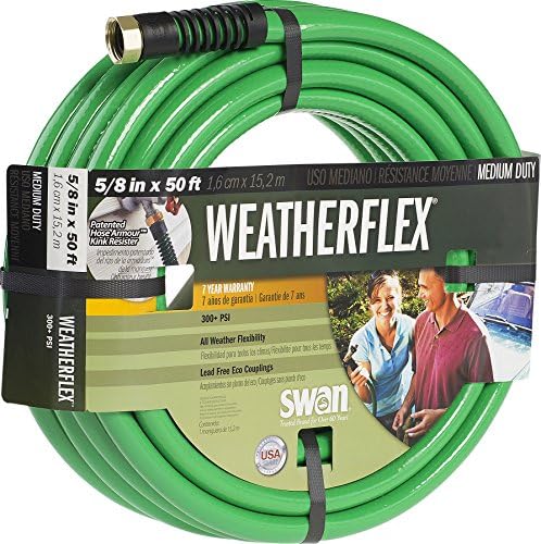 Swan Products SNWF58050 Weatherflex Medium Duty All Temperature Use Garden Hose 50 ft, 5/8" diameter - Image 5