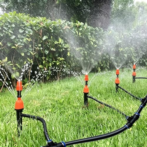 Garden Watering Hose Spray Misting, Drip Irrigation System Kit by Unknown