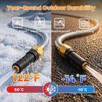 Rosy Earth 100 FT Garden Hose Expandable, 304 Stainless Steel Water Hose - Image 6
