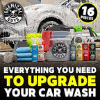 Chemical Guys 16-Piece Car Cleaning Kit Arsenal Builder with Foam Cannon for Garden Hose, Bucket and (6) 16 oz Car Care Cleaning Chemicals (Works w/Garden Hose) - Image 2
