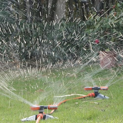 Automatic Lawn Water Sprinkler 360 Rotating Sprinkler 360 Degree Automatic Water Sprinkler 3- Arm Sprinkler System, Apply to Lawn, Garden, Plant Irrigation wyqdp240312(Color:,Size:5M) - Image 6