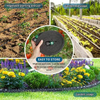 Flat Soaker Hoses for Large Garden 100 ft 2-Pack - Image 5